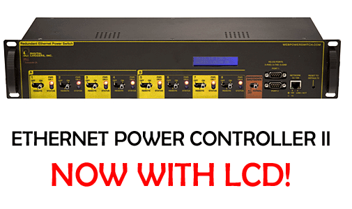 Professional 2-Port Remote Power Switch - Web Control